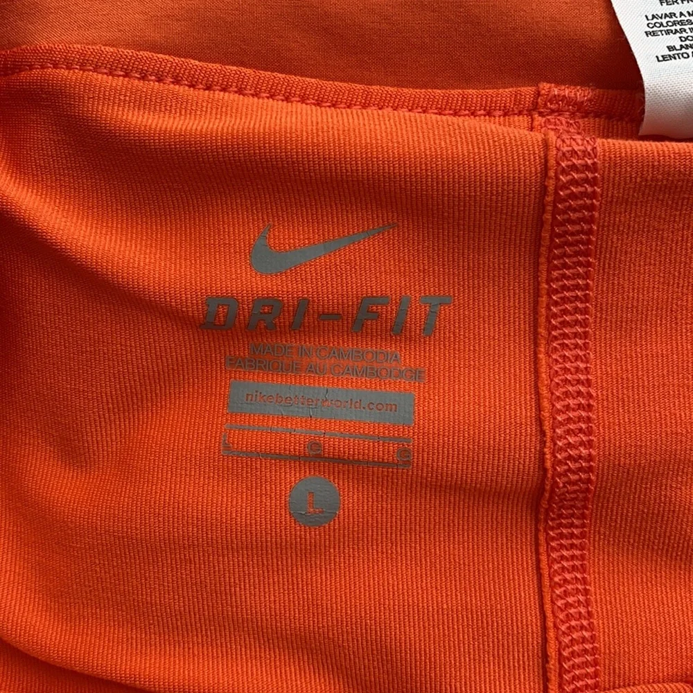 Nike | Orange Tennis Skirt